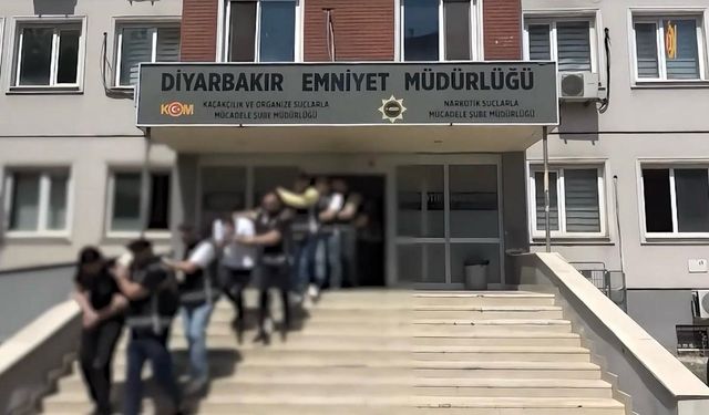 Diyarbakır'da çıkar amaçlı suç örgütü çökertildi: 15 tutuklama