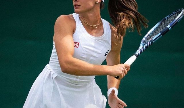 Zeynep Sönmez Wimbledon'da fırtına gibi
