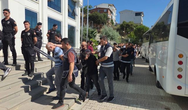 Dev narkotik operasyonunda tutuklu sayısı 40'a çıktı