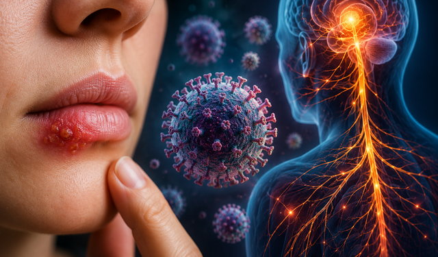Bir kez bulaşıyor, yıllarca kalıyor: Herpes virüsü nedir? Uçuk neden tekrar tekrar çıkar?