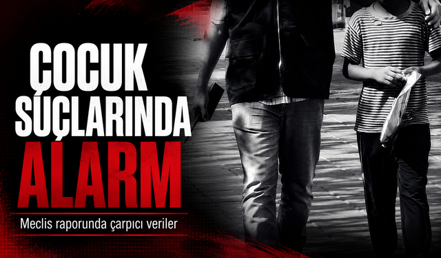 Çocuk suçlarında alarm: Meclis raporunda çarpıcı veriler