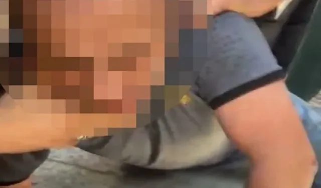 17 yaşındaki kızı taciz ettiği iddia edilen şahıs, çevredekiler tarafından darpedildikten sonra polise teslim edildi