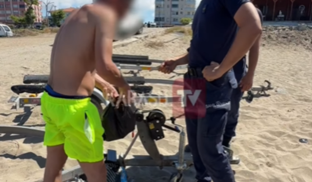 Karasu plajında alkol denetimi: Şikayet üzerine gelen ekipler plajda işlem uyguladı