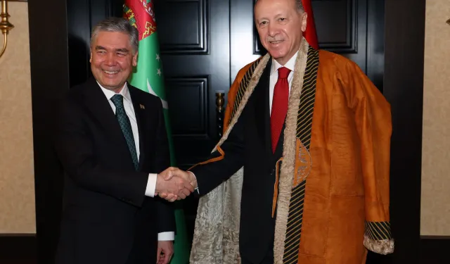 Erdoğan ile Berdimuhamedov'un diplomasi trafiği