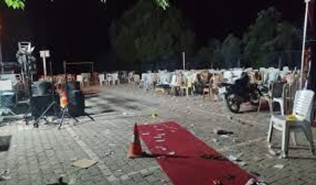 İzmir'deki kına gecesinde kanlı saldırı