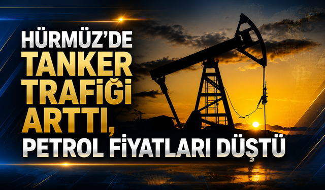 Hürmüz'de tanker trafiği arttı, petrol fiyatları düştü
