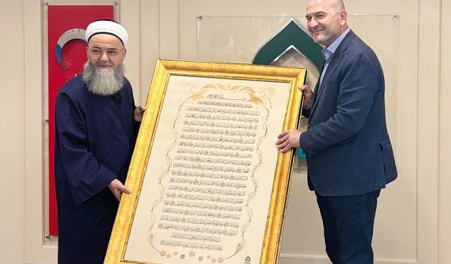 Gündem yaratan buluşma! Soylu'dan "Allah razı olsun" paylaşımı