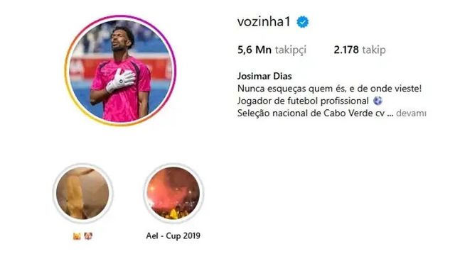 Vozinha’nın takipçi sayısı bir gecede 50 binden 5.6 milyona çıktı