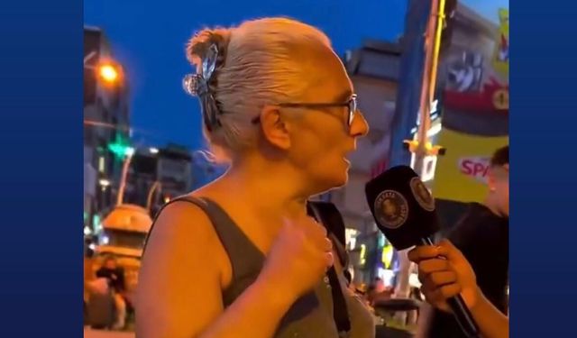 Sokak röportajında "Şeriat mı laiklik mi?" sorusuna verdiği yanıt gündem oldu