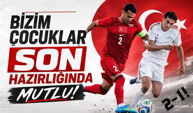 Dünya Kupası öncesi moral zaferi! A Milli Takım Miami'de kazandı