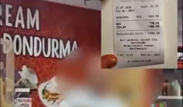 400 TL'lik dondurma tartışmasında şaşırtan mesajlar! Meslektaşlarını böyle savundular