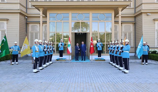 Türkiye'den Lübnan'a destek mesajı: Erdoğan, Nevvaf Selam'ı kabul etti