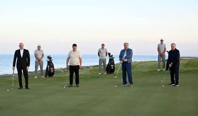 Uluslararası golf kulübü açıldı!
