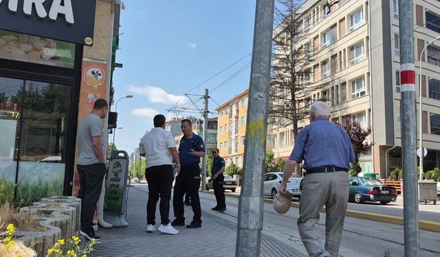Eskişehir'de akrabaların büyük arbedesi