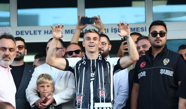 Kartal'ın yeni yıldızı Trossard İstanbul'da: "Karşılama inanılmaz"