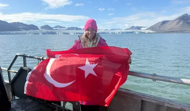 Deniz Kayadelen'den tarihi başarı! Kuzey kutbu'nda yüzen ilk Türk oldu