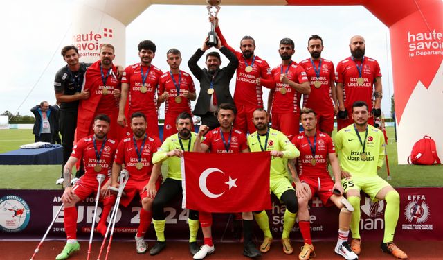 Ampute A Milli Takımı’nın sponsorluk anlaşması imzalandı