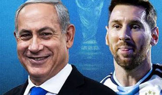 İspanya-Arjantin finali öncesi şaşırtan destek: Netanyahu formayı giydi