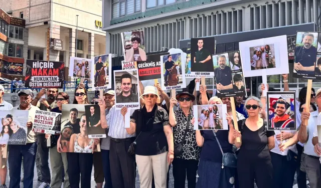 186 kilometrelik adalet yürüyüşü Ankara'da sona erdi! Grand Kartal faciasında yakınlarını kaybeden ailelerden yürek burk