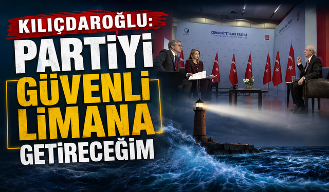 Kılıçdaroğlu'ndan tv100'de flaş açıklamalar: "Partiyi güvenli limana getireceğim"