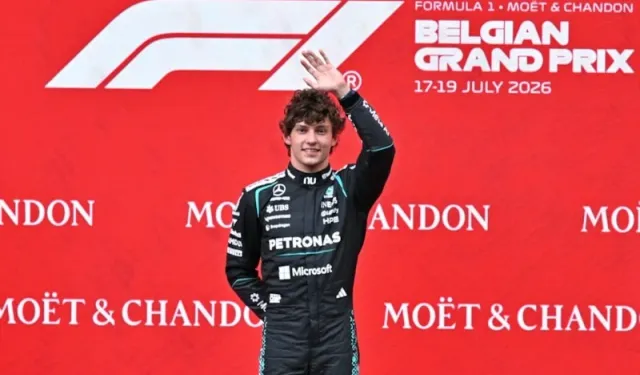 Formula 1'de Belçika zaferi Kimi Antonelli'nin oldu
