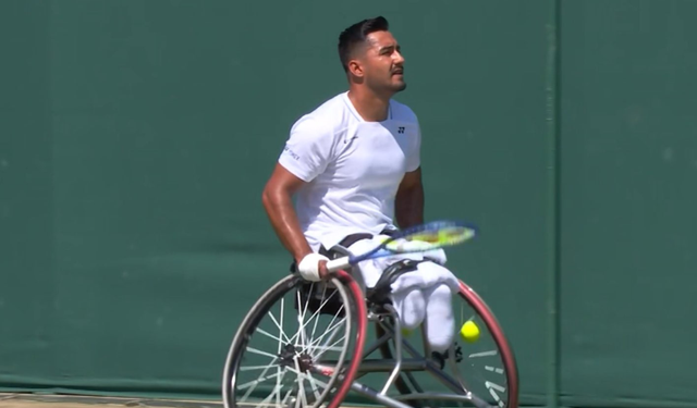 Ahmet Kaplan Wimbledon’da güçlü rakibi karşısında turnuvaya veda etti