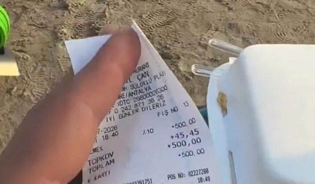 1 porsiyon patatese ödediği fiyat karşısında şaşkınlığını gizleyemedi!