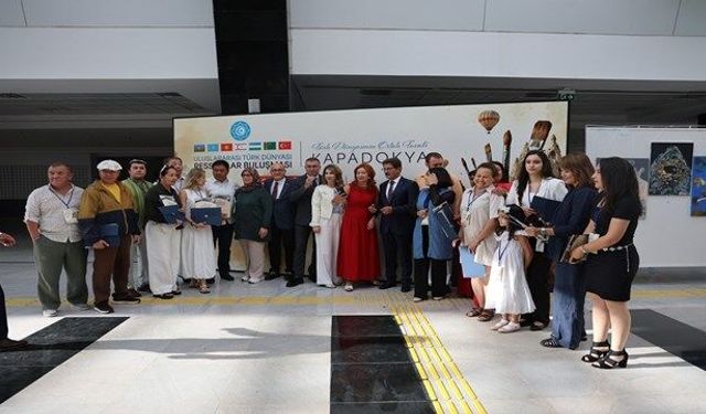 Türk dünyasının ressamları Kapadokya’da buluştu!