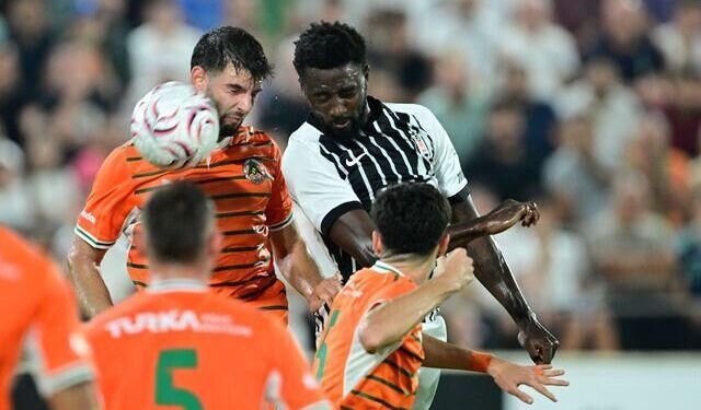 Alanyaspor - Beşiktaş: 1-0 Maç sonucu. Beşiktaş deplasmanda yıkıldı!