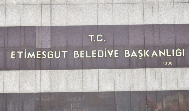 Etimesgut Belediyesi'nde başkan vekili belli oldu!