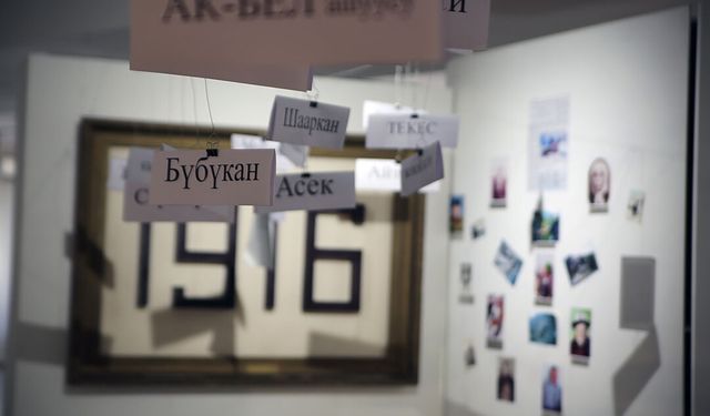 Kırgızistan’da 110 yıllık acı yeniden hafızalara taşındı