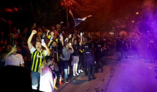 Sarı-lacivertliler Ankara’da! Fenerbahçe kafilesine büyük ilgi