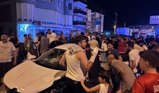 Bursa'da kırmızı ışık ihlali faciaya yol açtı: 1'i ağır 5 yaralı
