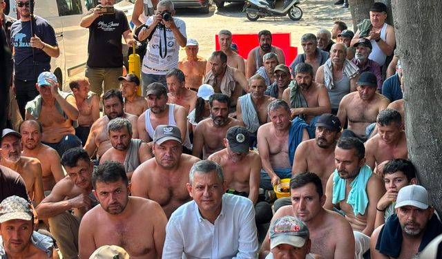 Özgür Özel Ankara'da "Doruk Maden" işçilerine destek oldu!