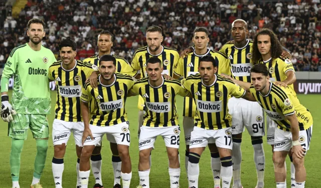 Fenerbahçe'nin Roma karşısındaki ilk 11'i belli oldu!