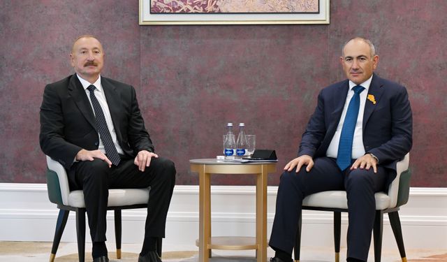 Aliyev ile Paşinyan Bişkek’te bir araya geldi!