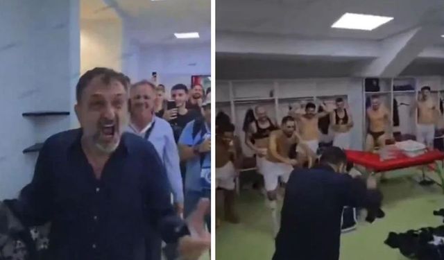 Dinamo Tirana başkanından soyunma odasında sıra dışı kutlama