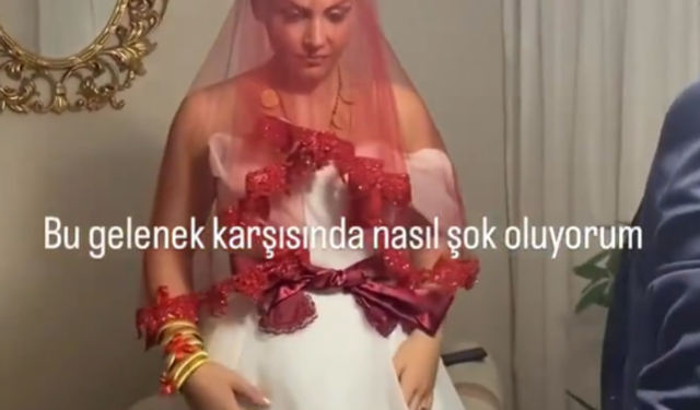 Gelin alma sırasında şaşırtan anlar: “Babanın ayağını öpmeyeceğin mi kızım?”