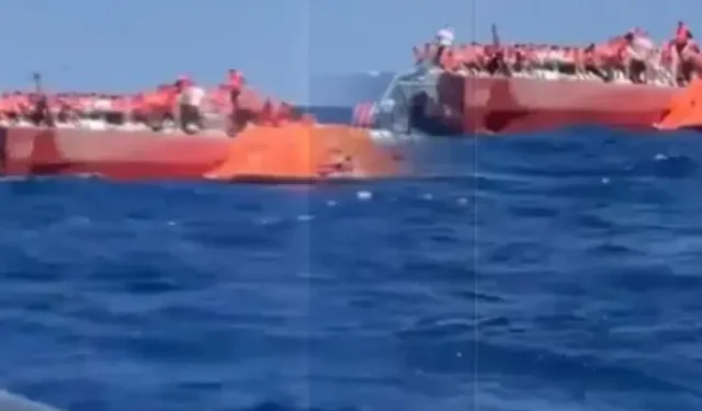 İçişleri Bakanlığından gemi kazası açıklaması: Dev kurtarma filosu bölgede!