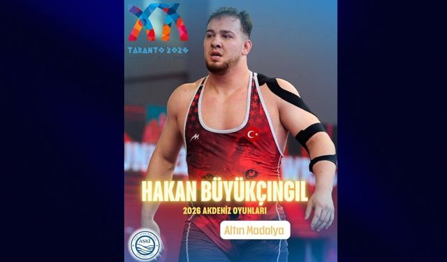 Hakan Büyükçıngıl Akdeniz Oyunları şampiyonu oldu