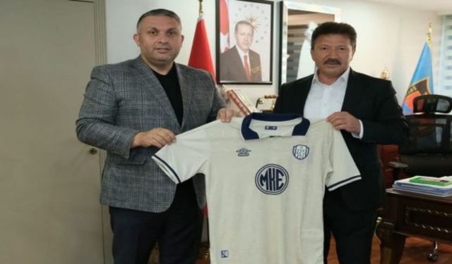 Ankaragücü Başkanı İlhami Alparslan’dan Mehmet Yiğiner’e anlamlı ziyaret