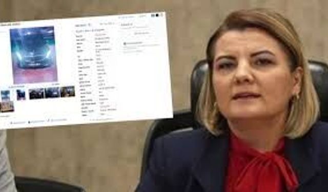 Plakası dikkat çekti! Tutuklu başkan Hürriyet makam aracını satıyor