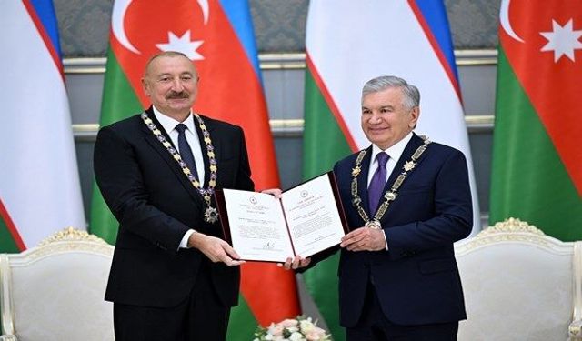 Azerbaycan ile Özbekistan’dan dostluğu taçlandıran imza!