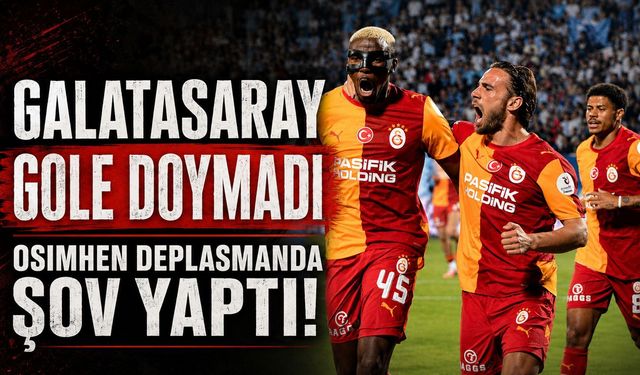 Galatasaray - Erzurumspor FK: 4-0 | Maç sonucu