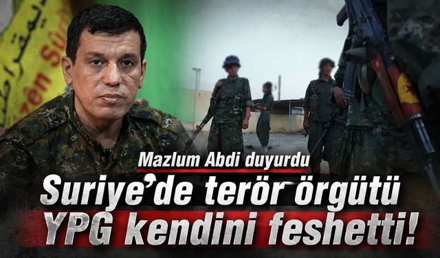 Suriye’de terör örgütü YPG/SDG kendini feshetti!