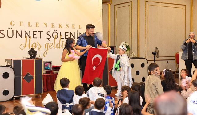 Ankara'da 47 çocuk için sünnet şöleni düzenlendi