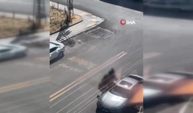 Ortalık bir anda karıştı! Ankara'da alacak verecek kavgası kamerada