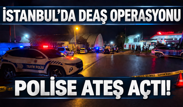 Sultanbeyli'de DEAŞ operasyonu! Polise ateş açtı