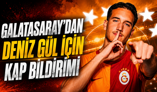 Galatasaray'dan Deniz Gül için KAP bildirimi