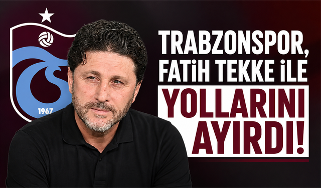 Fatih Tekke istifa etti! Bu sefer kabul edildi!